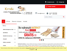 Tablet Screenshot of krodi.pl